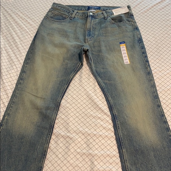 Arizona Jean Company Jeans Arizona Mens Jeans Light Wash Boot Cut